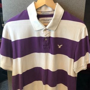 American Eagle polo shirt.